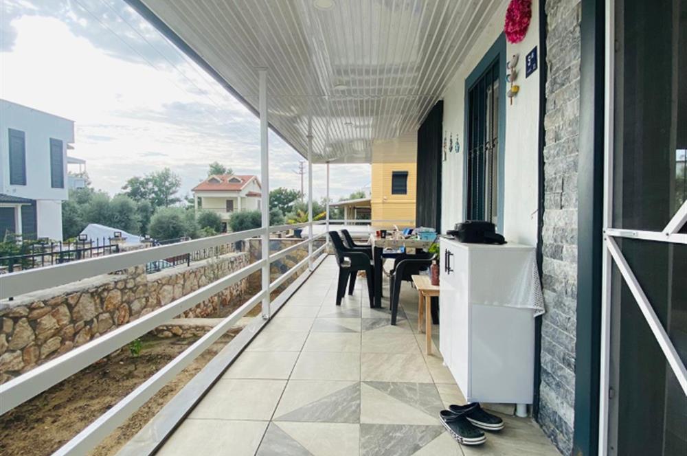 Didim Akbük’te Denize 350m Mesafede, Deniz Manzaralı, Eşyalı Satılık, 3+1 Villa