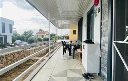 Didim Akbük’te Denize 350m Mesafede, Deniz Manzaralı, Eşyalı Satılık, 3+1 Villa