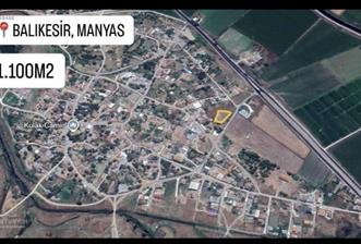 MANYAS DA DÜZ SATILIK 1100M2 ARSA