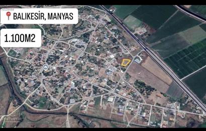MANYAS DA DÜZ SATILIK 1100M2 ARSA