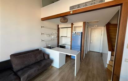 Nef163 1+1 Satılık Loft Geniş Yüksek Kat Kanyon Cephe Daire