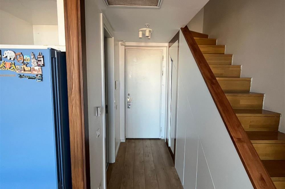 Nef163 1+1 Satılık Loft Geniş Yüksek Kat Kanyon Cephe Daire