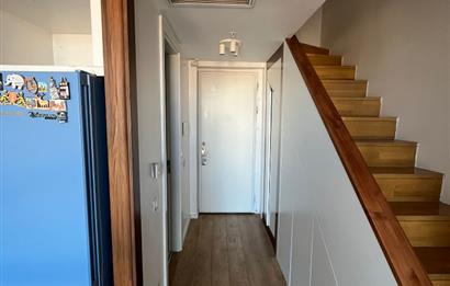 Nef163 1+1 Satılık Loft Geniş Yüksek Kat Kanyon Cephe Daire