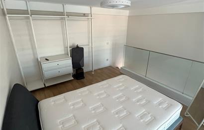 Nef163 1+1 Satılık Loft Geniş Yüksek Kat Kanyon Cephe Daire
