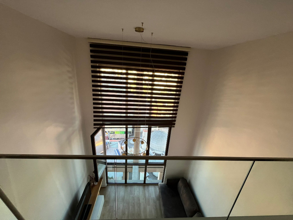 Nef163 1+1 Satılık Loft Geniş Yüksek Kat Kanyon Cephe Daire