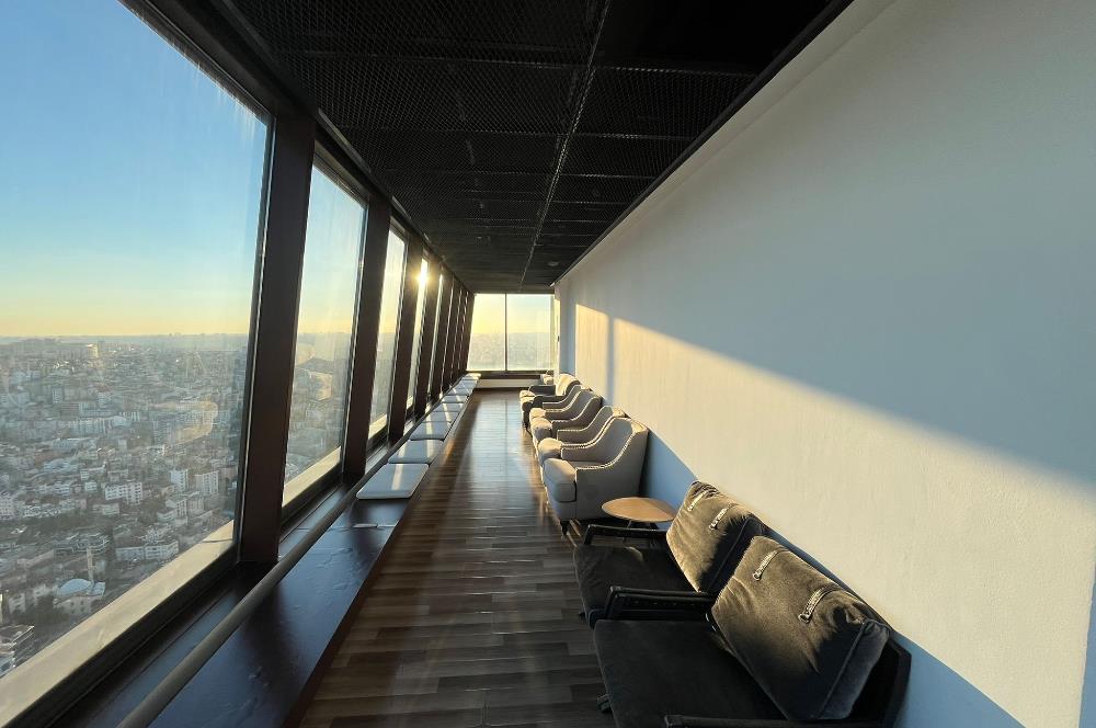 Nef163 1+1 Satılık Loft Geniş Yüksek Kat Kanyon Cephe Daire