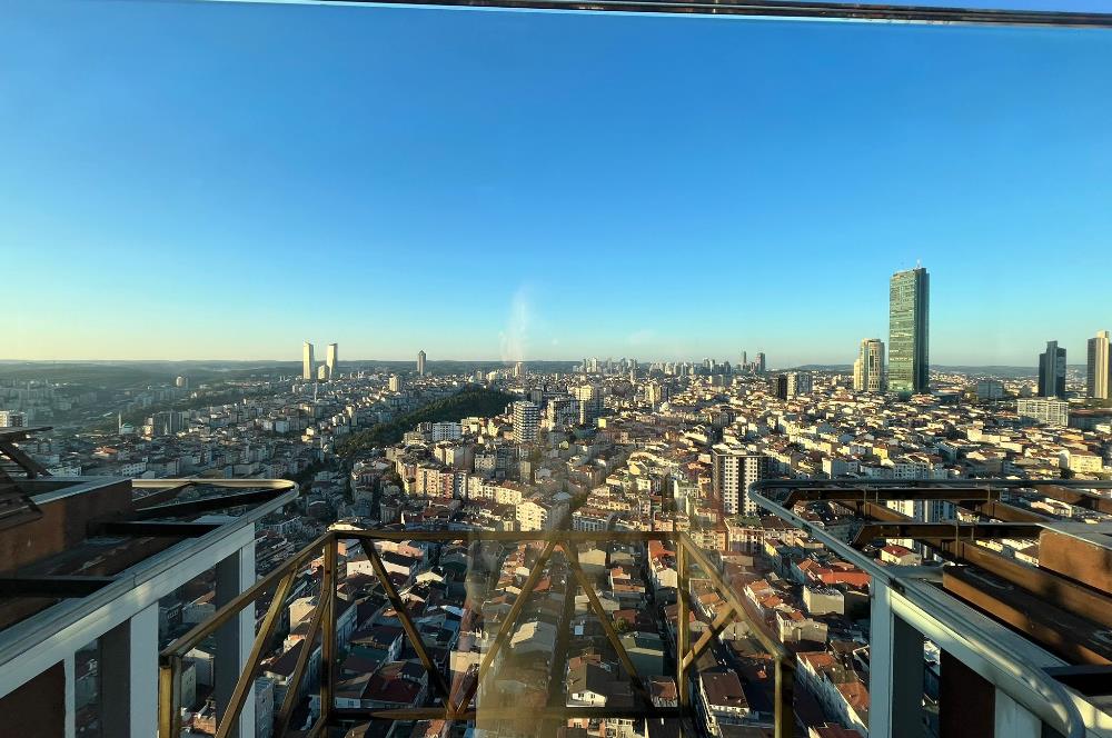 Nef163 1+1 Satılık Loft Geniş Yüksek Kat Kanyon Cephe Daire