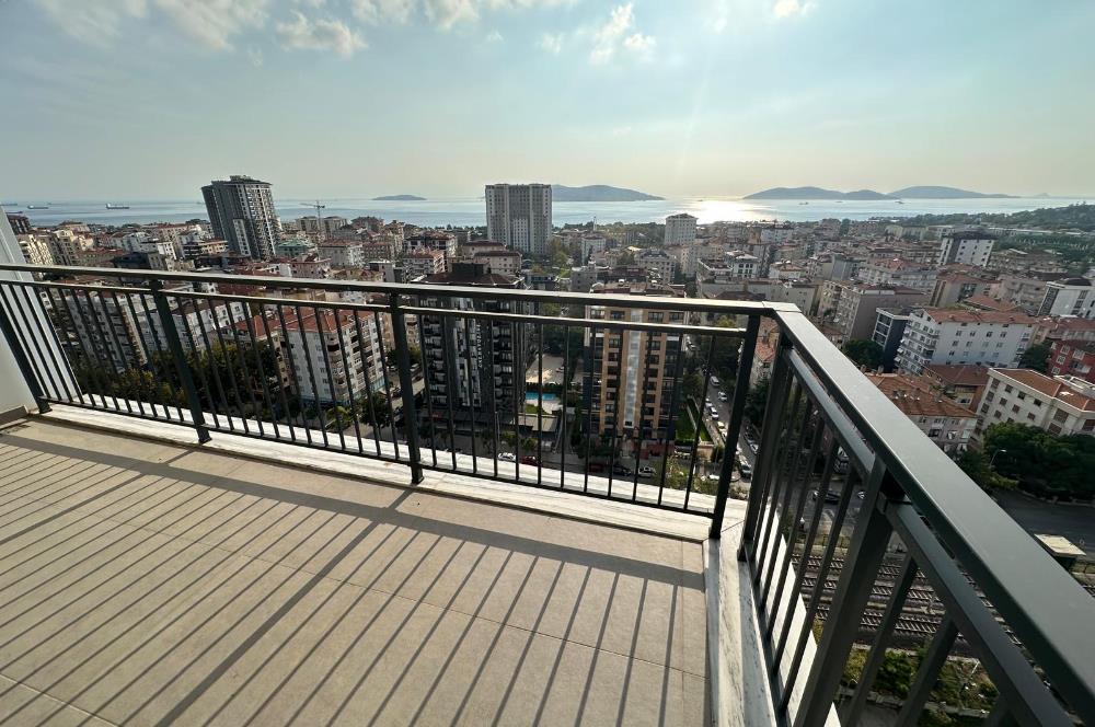 PRAVA KARTAL' DA SATILIK DENİZ MANZARALI 3 + 1 DAİRE