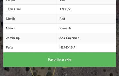 SATILIK BAĞ