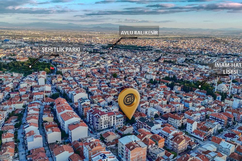 C21 LOCA'DAN ALİHİKMETPAŞA MAHALLESİ'NDE KÖŞE KONUM 116m² ARSA