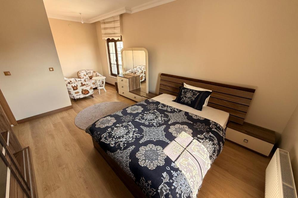 -MERKEZİ KONUMDA EŞYALI DAİRE G.CEPHE KISA&UZUN DÖNEM KİRALAMA-