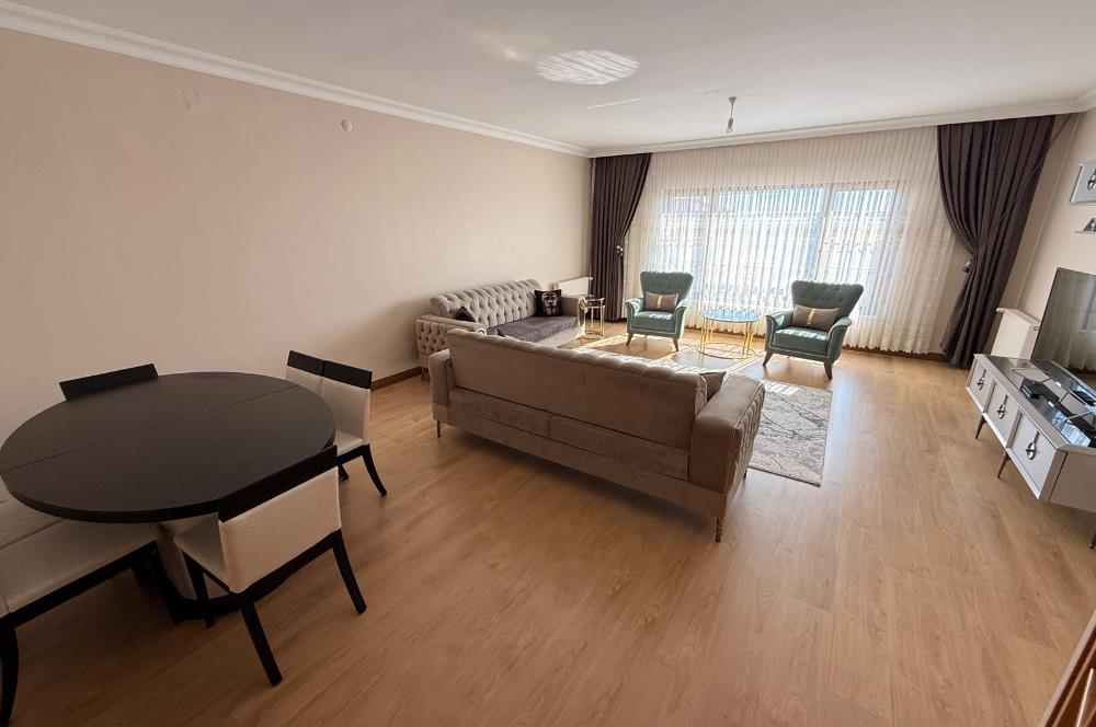 -MERKEZİ KONUMDA EŞYALI DAİRE G.CEPHE KISA&UZUN DÖNEM KİRALAMA-