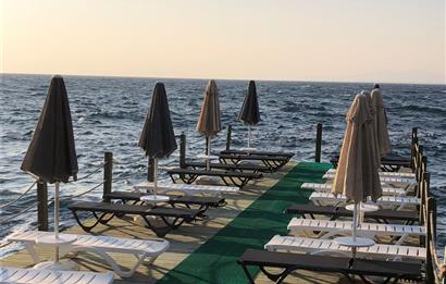 BODRUM GÜNDOĞAN'DA HAVUZLU PLAJLI KİRALIK VİLLA