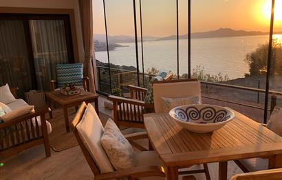 BODRUM GÜNDOĞAN'DA HAVUZLU PLAJLI KİRALIK VİLLA