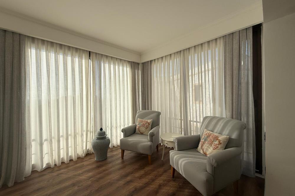 BODRUM GÜNDOĞAN'DA HAVUZLU PLAJLI KİRALIK VİLLA