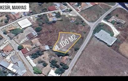 MANYAS DA DÜZ SATILIK 1100M2 ARSA