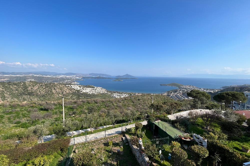 GÜRECE ECZACILAR SİTESİ'NDE EŞSİZ DENİZ MANZARALI MÜSTAKİL EV