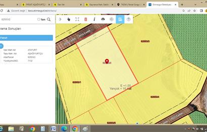Aşağı Yurtçu Yurtkent villaları üstünde Daire Getirili Arsa
