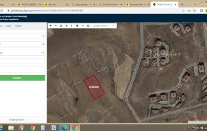 Aşağı Yurtçu Yurtkent villaları üstünde Daire Getirili Arsa