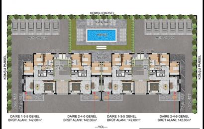 ÇAKMAK MAHALLESİNDE SATILIK MODERN DAİRELER