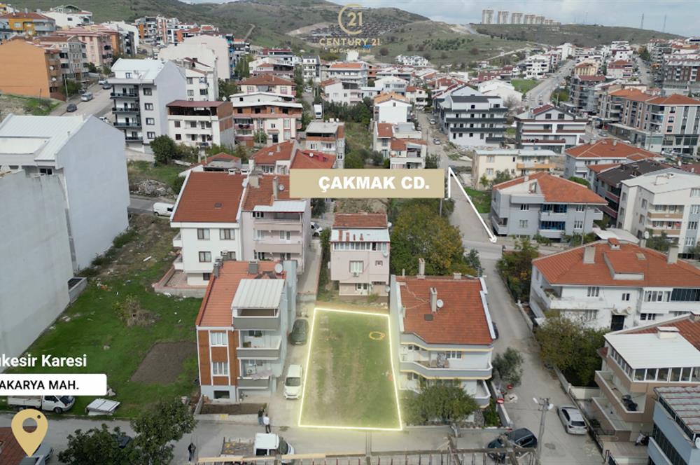 C21 BAL'DAN 1.SAKARYA MAH. 195 M2 SATILIK ARSA