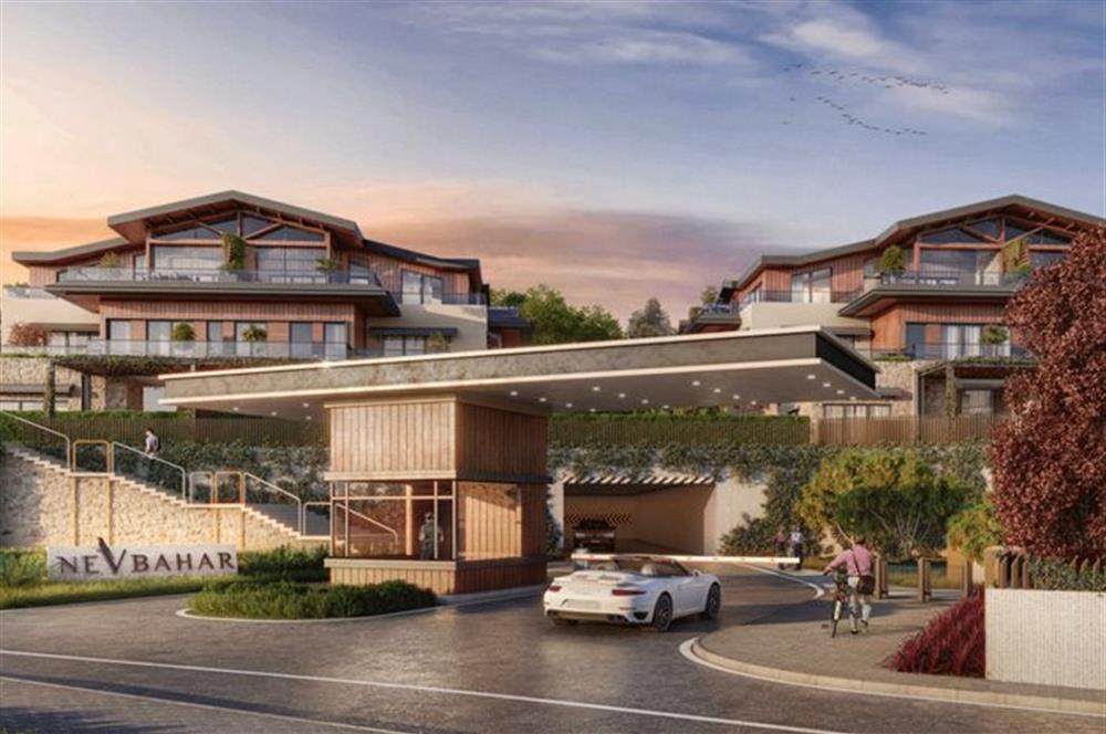 CENTURY 21'DEN NEVBAHAR KEMER EVLERİ SATILIK 4+1 BAHÇE KATI