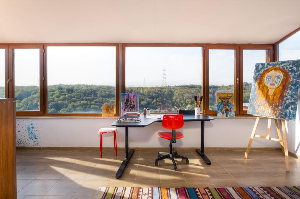 BOĞAZKENT KONAKLARI'NDA DOĞA MANZARALI 6+2 SATILIK VİLLA