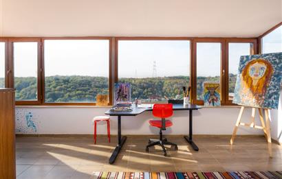 BOĞAZKENT KONAKLARI'NDA DOĞA MANZARALI 6+2 SATILIK VİLLA