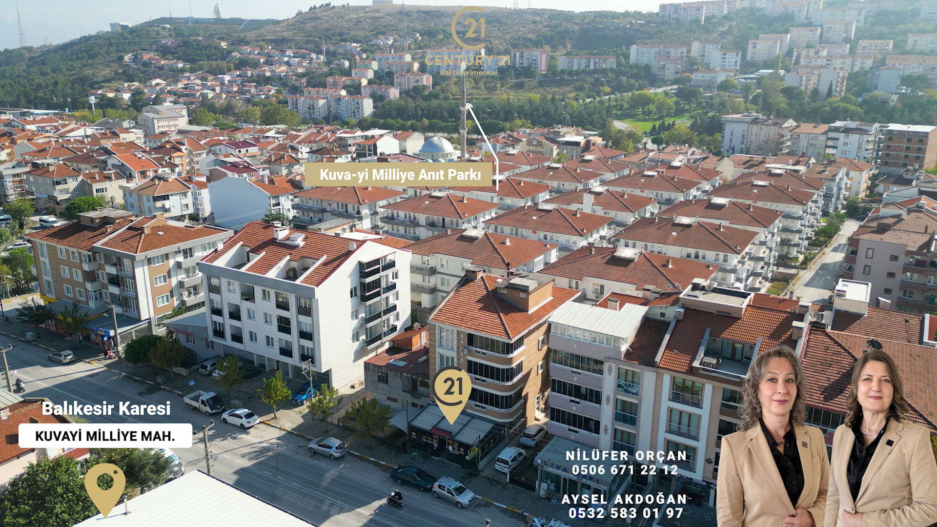 CENTURY 21 BAL'DAN K.MİLLİYE'DE CADDE ÜSTÜNDE SATILIK DÜKKAN