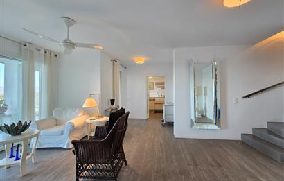 Bodrum Türkbükü Hebilkoy’da Prestijli Olivehill Sitesinde Eşsiz Deniz Manzaralı Satılık Dubleks