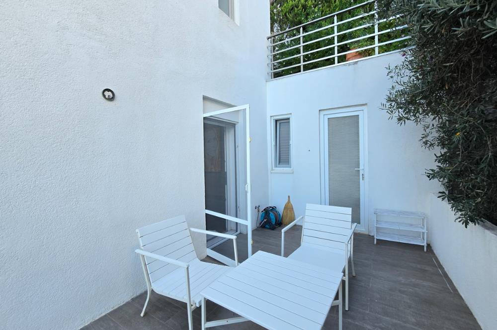 Bodrum Türkbükü Hebilkoy’da Prestijli Olivehill Sitesinde Eşsiz Deniz Manzaralı Satılık Dubleks