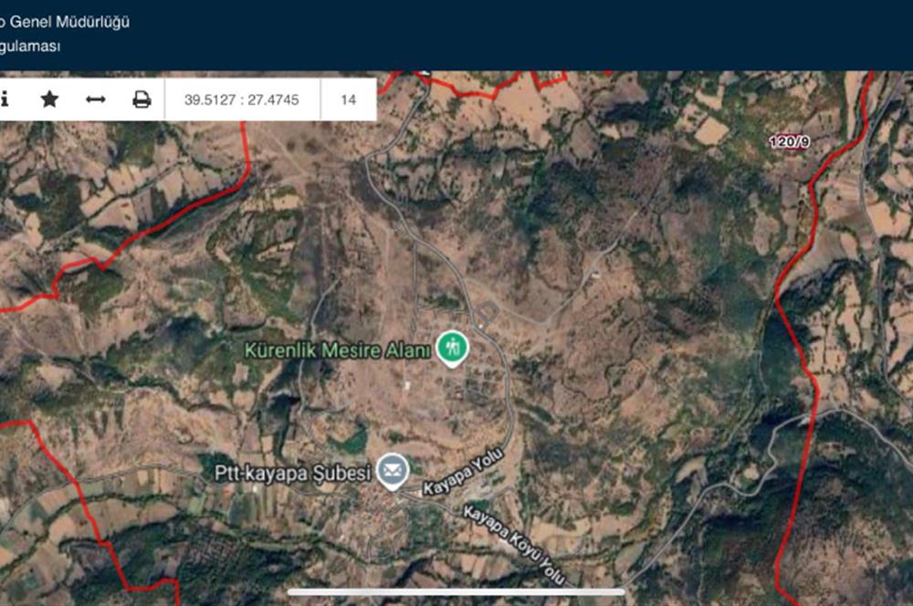 CENTURY21 BAL' DAN İVRİNDİ KAYAPA' DA 7034 M2 SATILIK TARLA