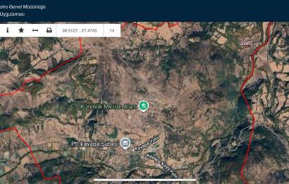 CENTURY21 BAL' DAN İVRİNDİ KAYAPA' DA 7034 M2 SATILIK TARLA