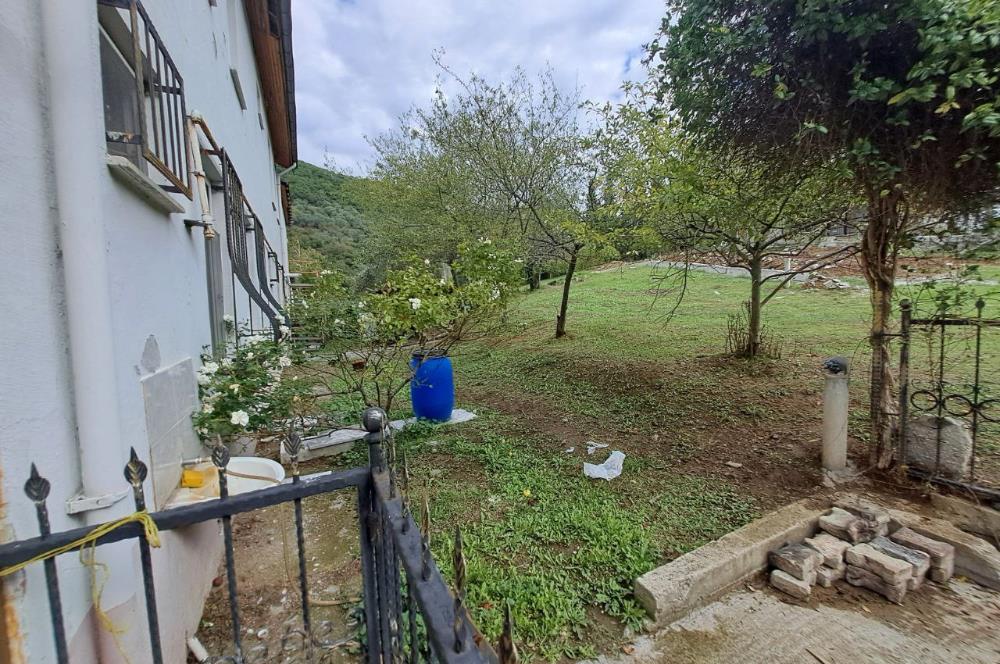 4 DÖNÜM ZEYTİNLİK İÇERİSİNDE SATILIK KAHVALTI SALONU VE BİNASI