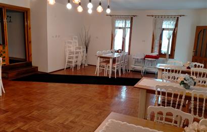 4 DÖNÜM ZEYTİNLİK İÇERİSİNDE SATILIK KAHVALTI SALONU VE BİNASI