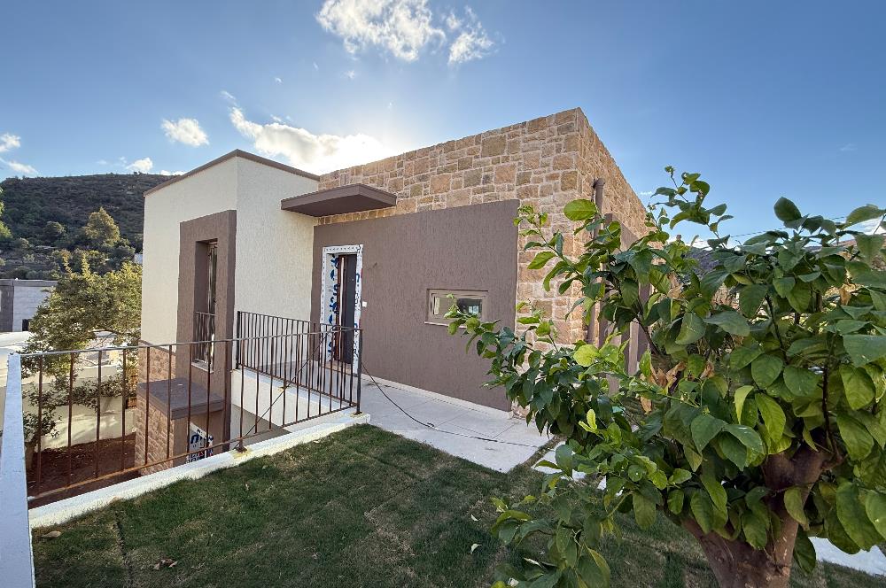 Bodrum Gümüşlük - Magnus Vadi Dereköy Projesinde Müstakil Bahçe Kullanımlı Vadi Manzaralı Satılık Sıfır Daireler