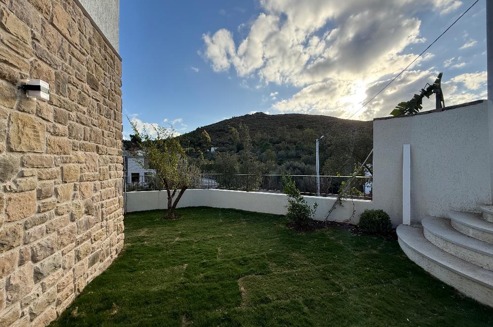 Bodrum Gümüşlük - Magnus Vadi Dereköy Projesinde Müstakil Bahçe Kullanımlı Vadi Manzaralı Satılık Sıfır Daireler