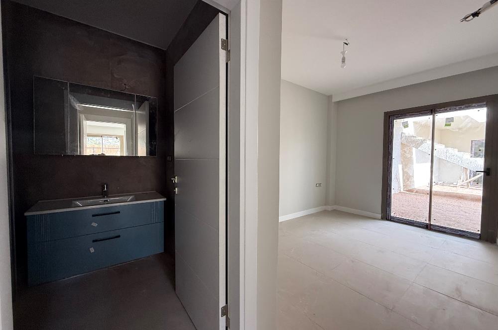 Bodrum Gümüşlük - Magnus Vadi Dereköy Projesinde Müstakil Bahçe Kullanımlı Vadi Manzaralı Satılık Sıfır Daireler