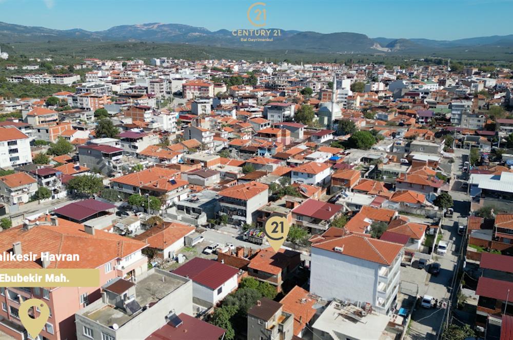 CENTRUY 21 BAL'DAN  HAVRAN  EBUBEKİR MAHALLESİNDE  SATILIK KOMPLE BİNA VE ARSASI 