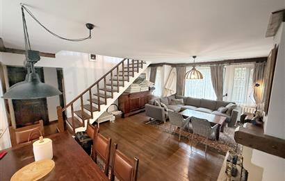 Demirciköy'de ormana komşu 5+2 kiralık eşyalı müstakil villa