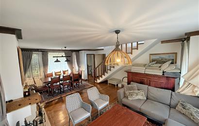 Demirciköy'de ormana komşu 5+2 kiralık eşyalı müstakil villa