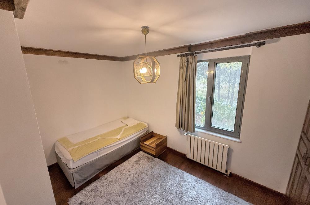Demirciköy'de ormana komşu 5+2 kiralık eşyalı müstakil villa