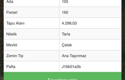 ÇANAKKALE AYVACIK KURUOBA DENİZE SIFIR ÖZEL KUMSAL SATILIK ARAZİ