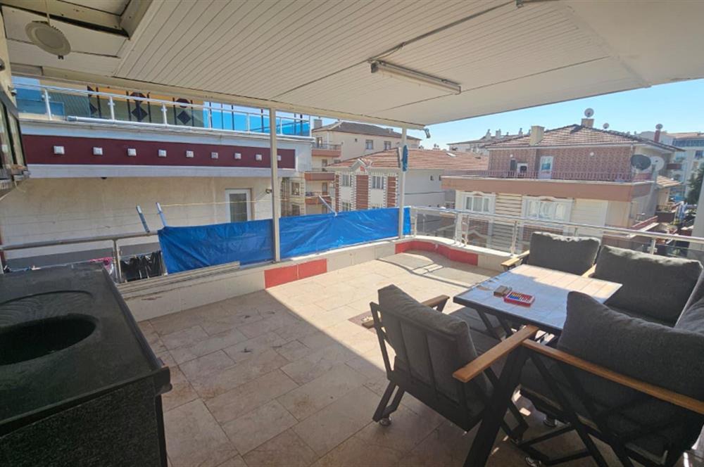 ELVAN MAH 5+1 ÖNÜ AÇIK YAPILI TERASLI