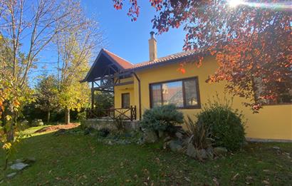 SAPANCA'DA YEŞİLLİKLER İÇİNDE HAVUZLU LÜKS SİTEDE KİRALIK VİLLA.