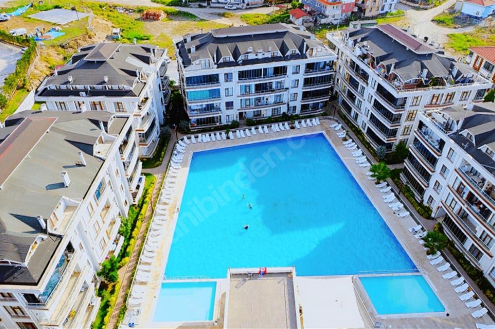 SAKARYA  KARASU EKŞİOĞLU SİTESİ SATILIK 1+1 HAVUZLU DAİRE