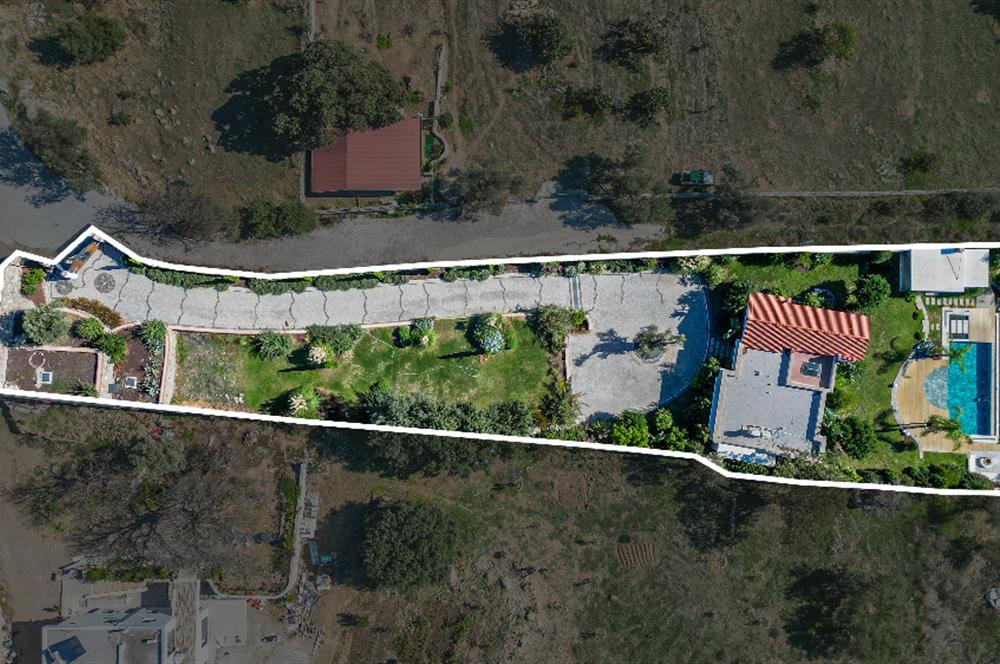 Bodrum Yakaköy 2.766 m2 Arsa Paylı Doğa Manzaralı Tam Müstakil Villa