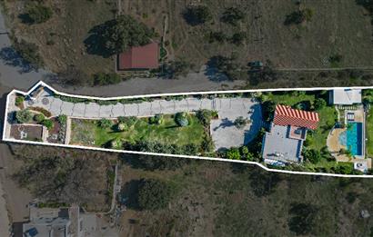 Bodrum Yakaköy 2.766 m2 Arsa Paylı Doğa Manzaralı Tam Müstakil Villa