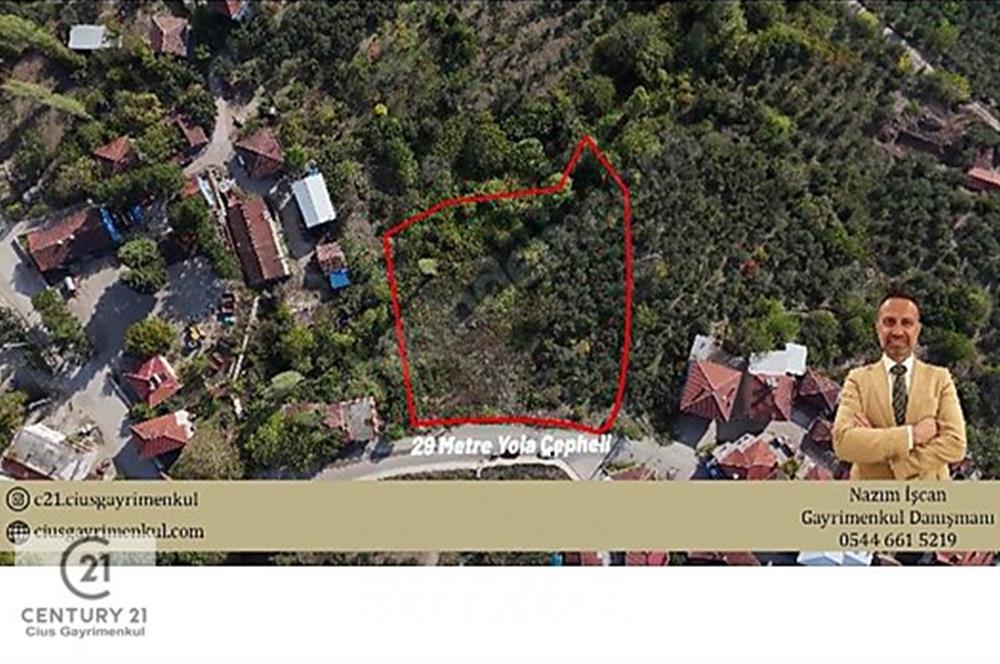 C21 Cius; Katırlı Köy İçi İmarlı Arsa 29 mt Ana Yola Cephe