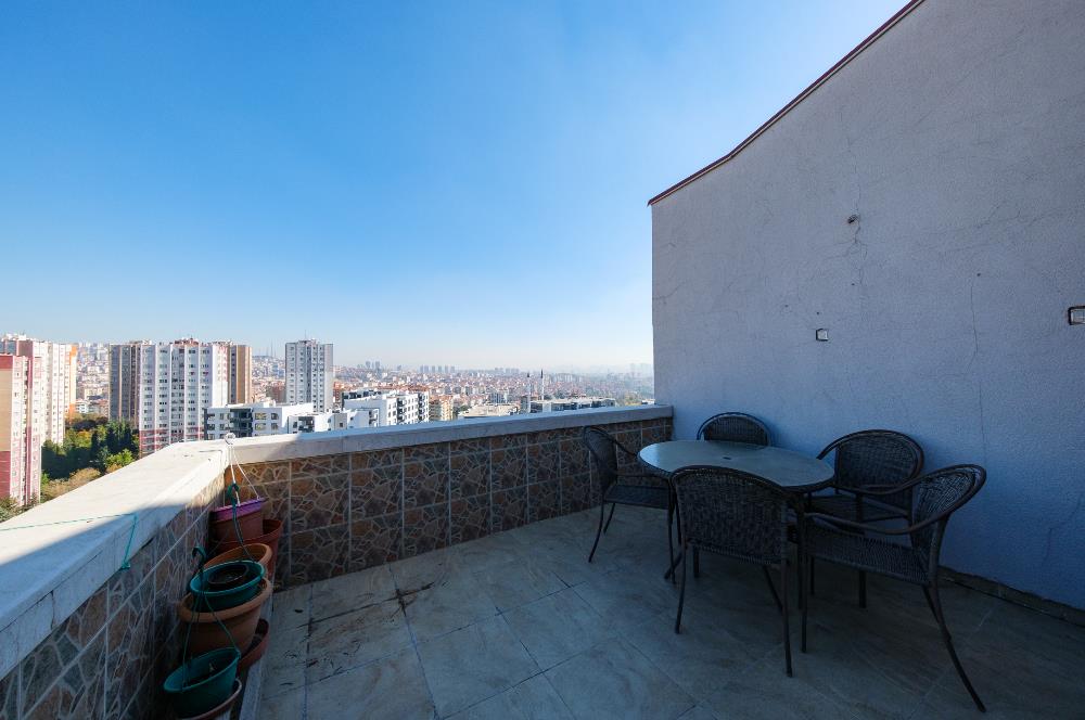 Siz ve Hayalleriniz.... Panoramik Manzaralı Çatı Dubleksi.... 